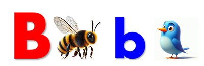 B